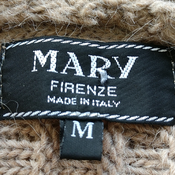 OOS ITALIAN ALPACA Peplum Cardigan EUC - Picture 6 of 7